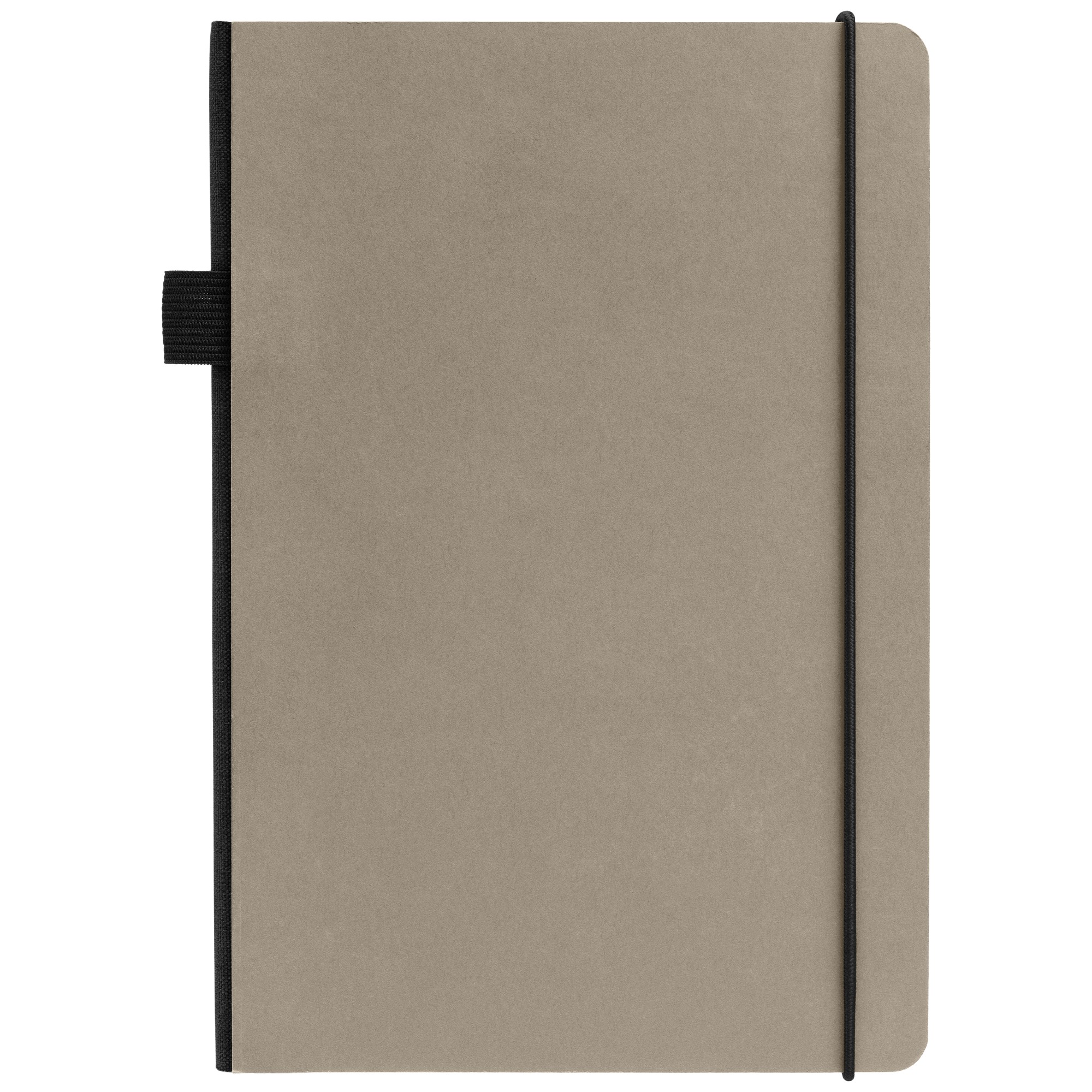 Recycled Kraft Paper Cover Journal - A5 5.9" x 8.3" - Silkscreen 1