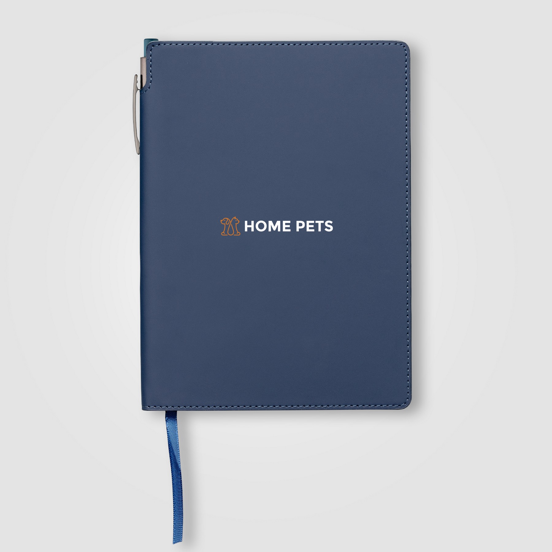Malmö Recycled PU Extended Pen Loop Journal & Pen Set - A5 1