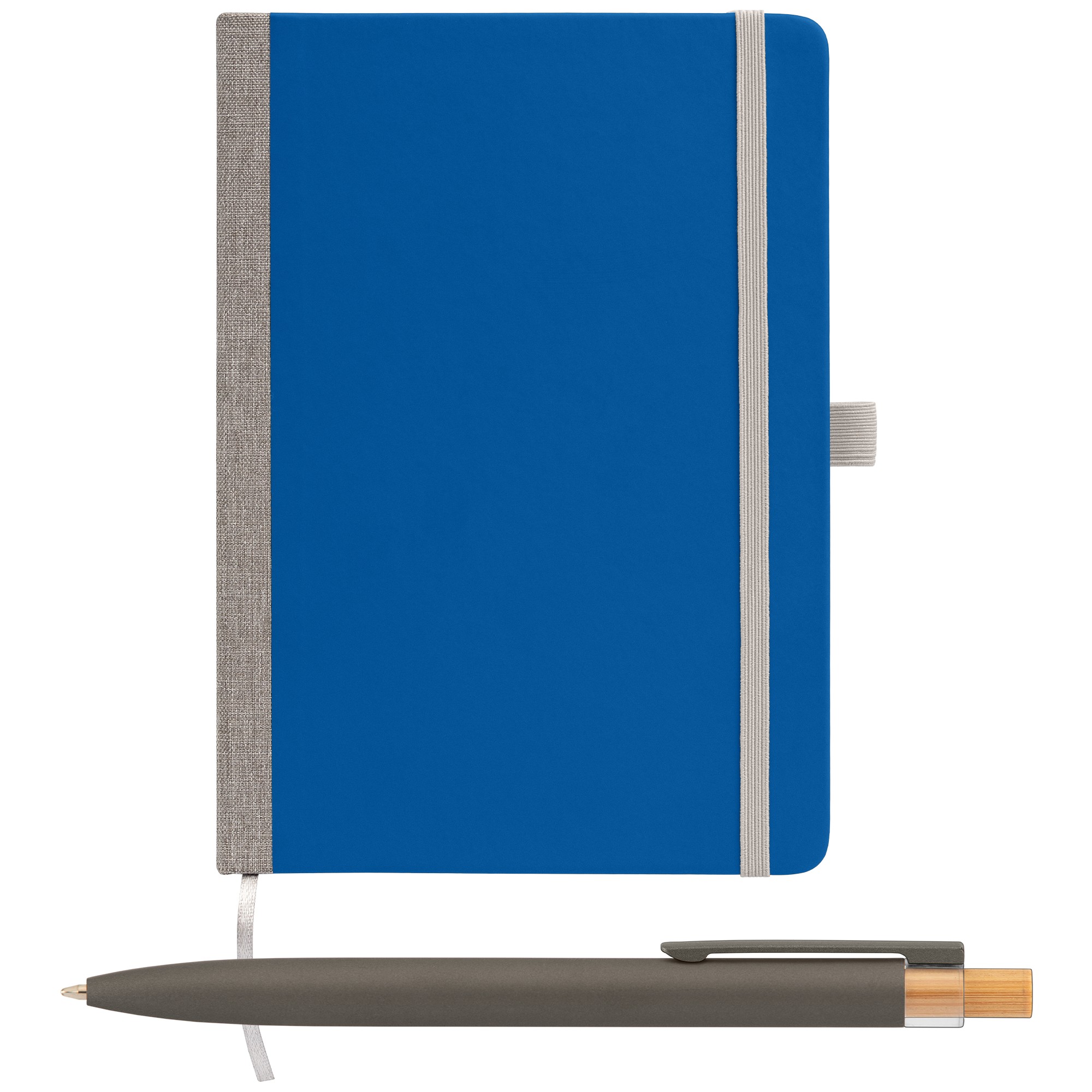 Steinbeck Recycled Hard Cover Journal & Pen Set - A5 5.9" x 8.3" - Full-Color Inkjet 1