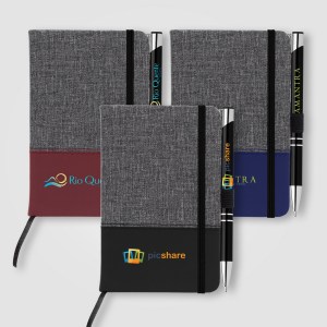 Twain Notebook & Tres-Chic Pen Gift Set 1 Twain Notebook & Tres-Chic Pen Gift Set 1
