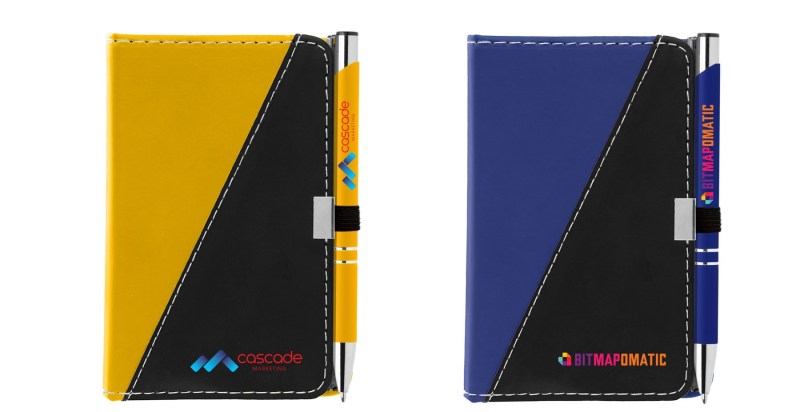 Primo Note Caddy & Tres-Chic Pen Gift Set - Full-Color Inkjet 1 Primo Note Caddy & Tres-Chic Pen Gift Set - Full-Color Inkjet 1