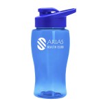 Garyline® Poly+ Jr. Bottle with Drink-Thru Lid - 18 oz. - TB18D_translucentblue_bottle_royalblue_lid_1c.png Garyline® Poly+ Jr. Bottle with Drink-Thru Lid - 18 oz. - TB18D_translucentblue_bottle_royalblue_lid_1c.png