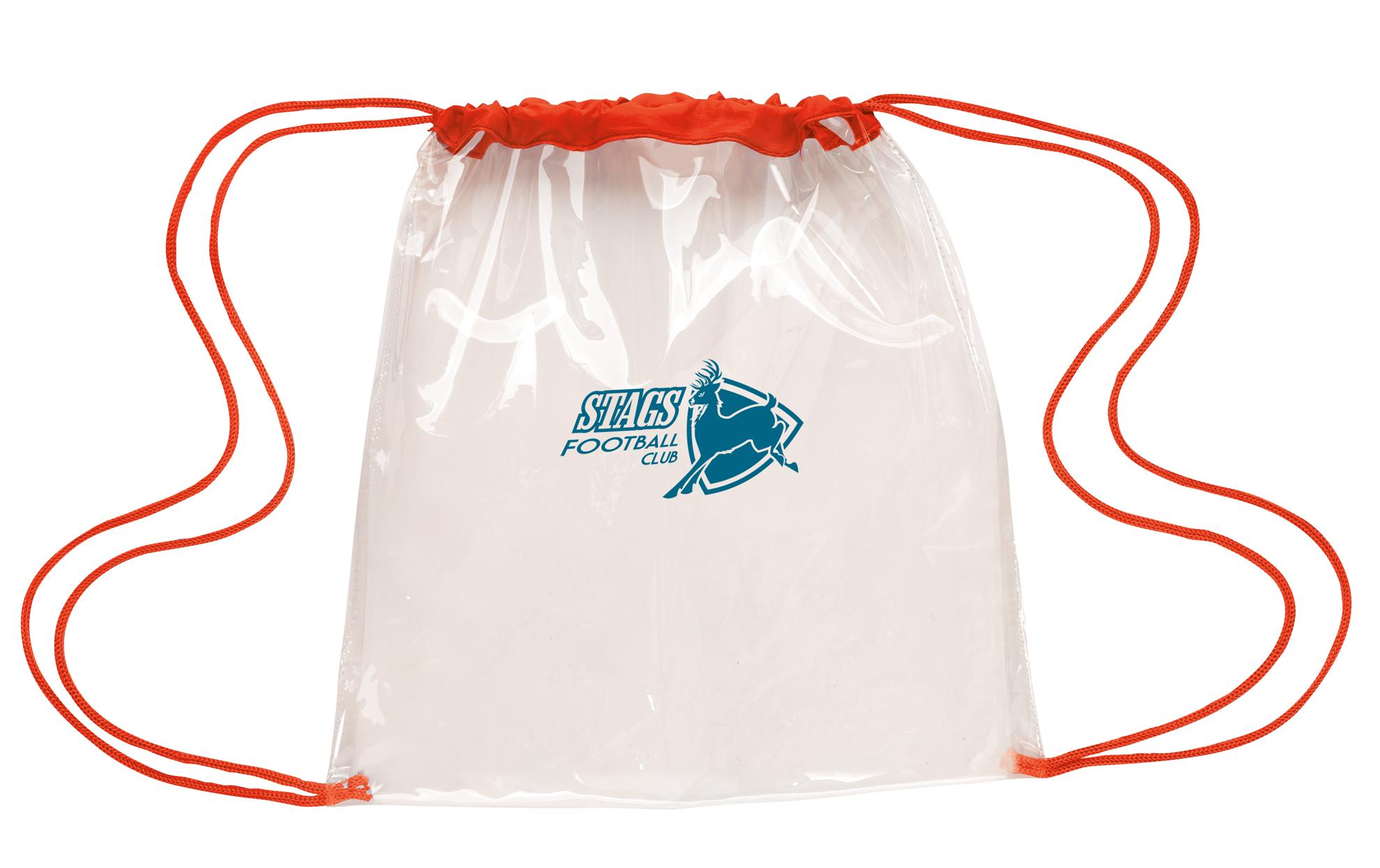 Good Value™ Clear Game Drawstring Backpack 2