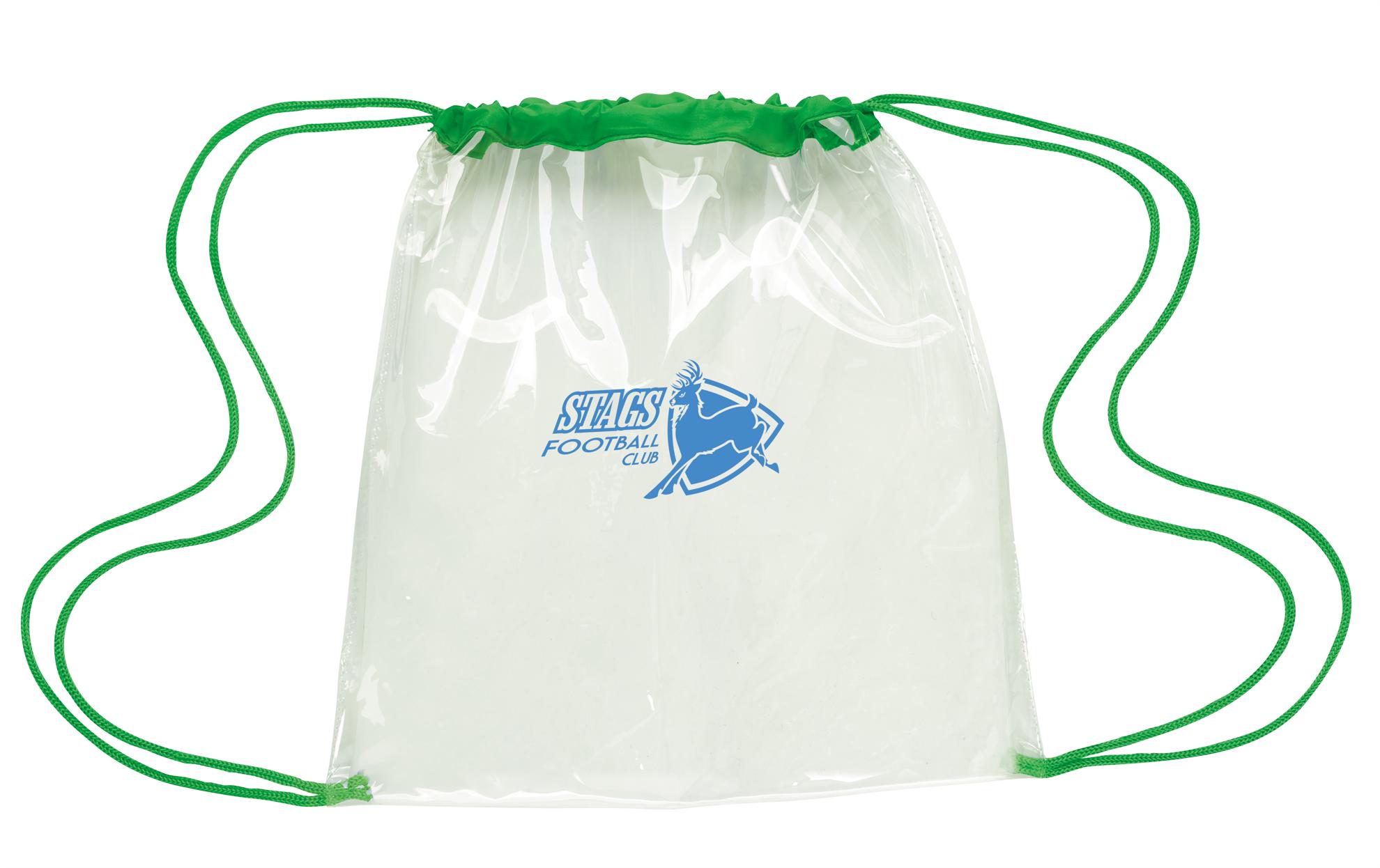 Good Value™ Clear Game Drawstring Backpack 2