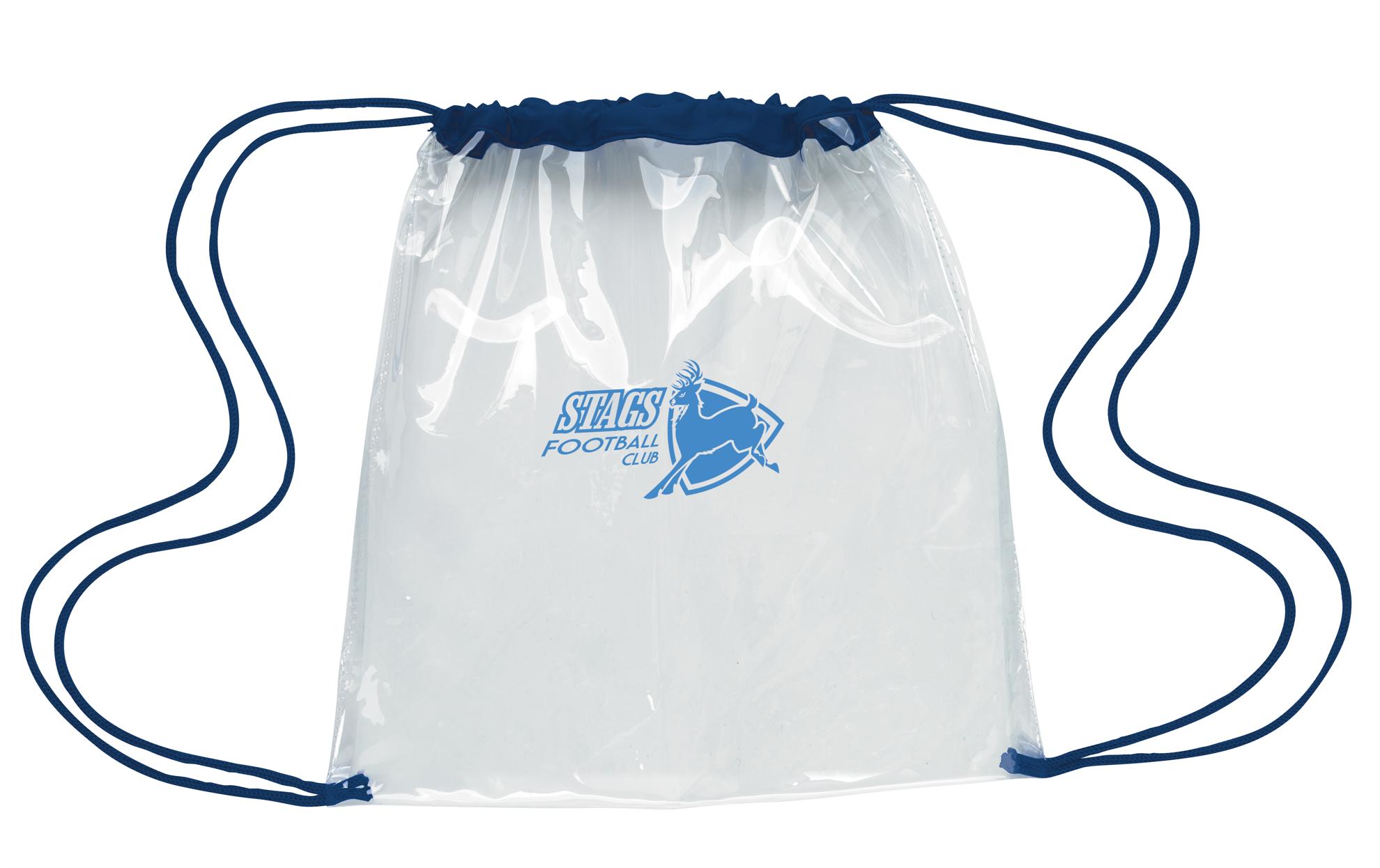 Good Value™ Clear Game Drawstring Backpack 2