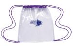 Good Value™ Clear Game Drawstring Backpack - 15734 purple image Good Value™ Clear Game Drawstring Backpack - 15734 purple image