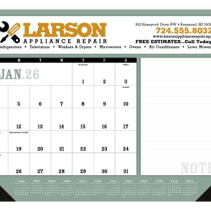 Triumph® Calendars Notes Desk Pad with Vinyl Corners 2 Triumph® Calendars Notes Desk Pad with Vinyl Corners 2