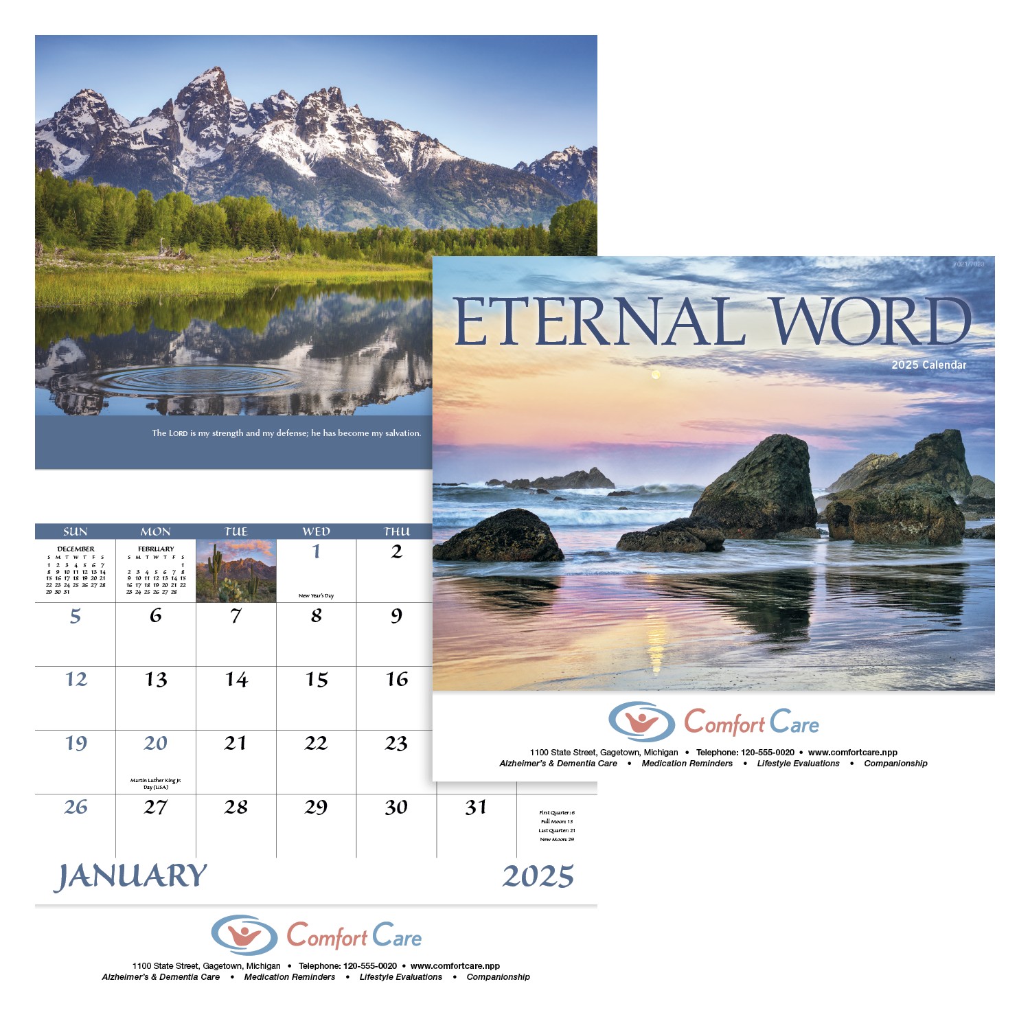 Good Value™ Eternal Word - Stapled Calendar 2