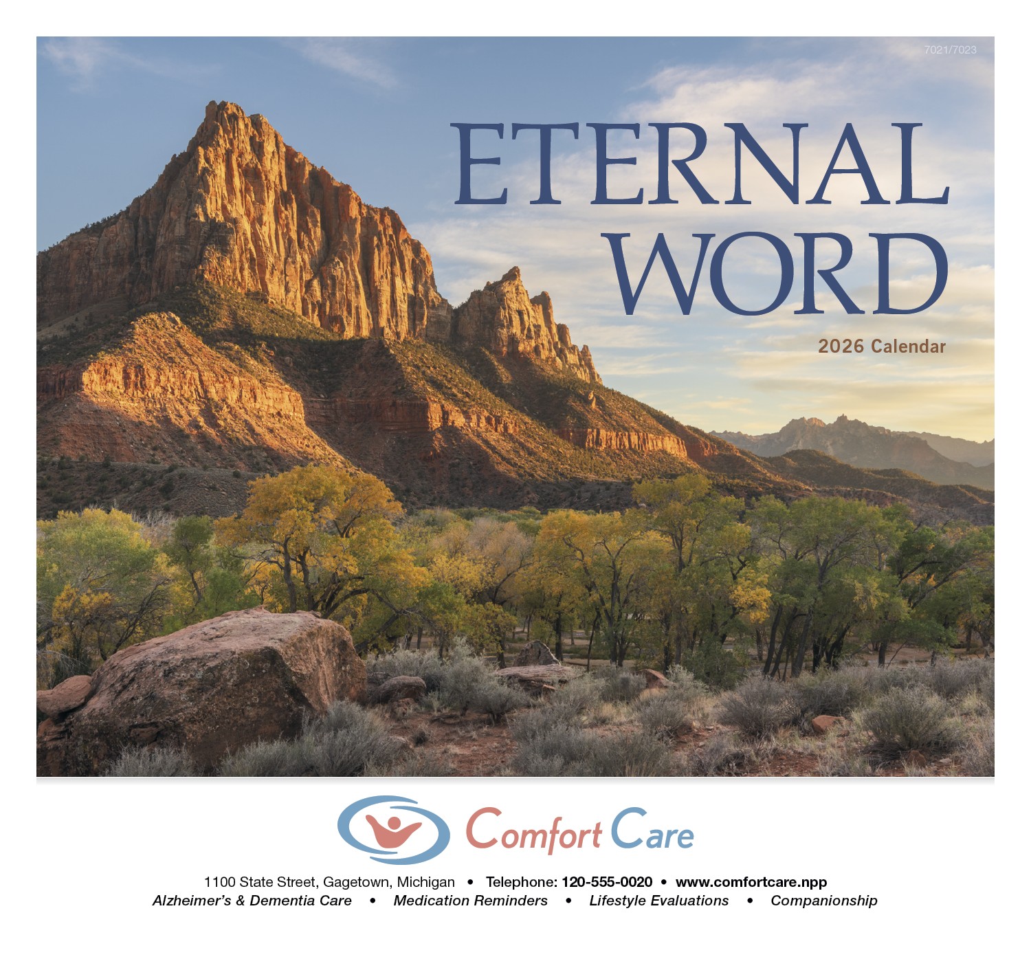 Good Value™ Eternal Word - Stapled Calendar 2