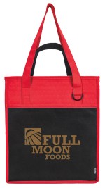 Koozie® Insulated Supermarket Tote - 16161 red product image Koozie® Insulated Supermarket Tote - 16161 red product image