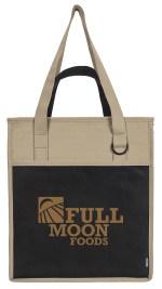 Koozie® Insulated Supermarket Tote - 16161 tan product image Koozie® Insulated Supermarket Tote - 16161 tan product image