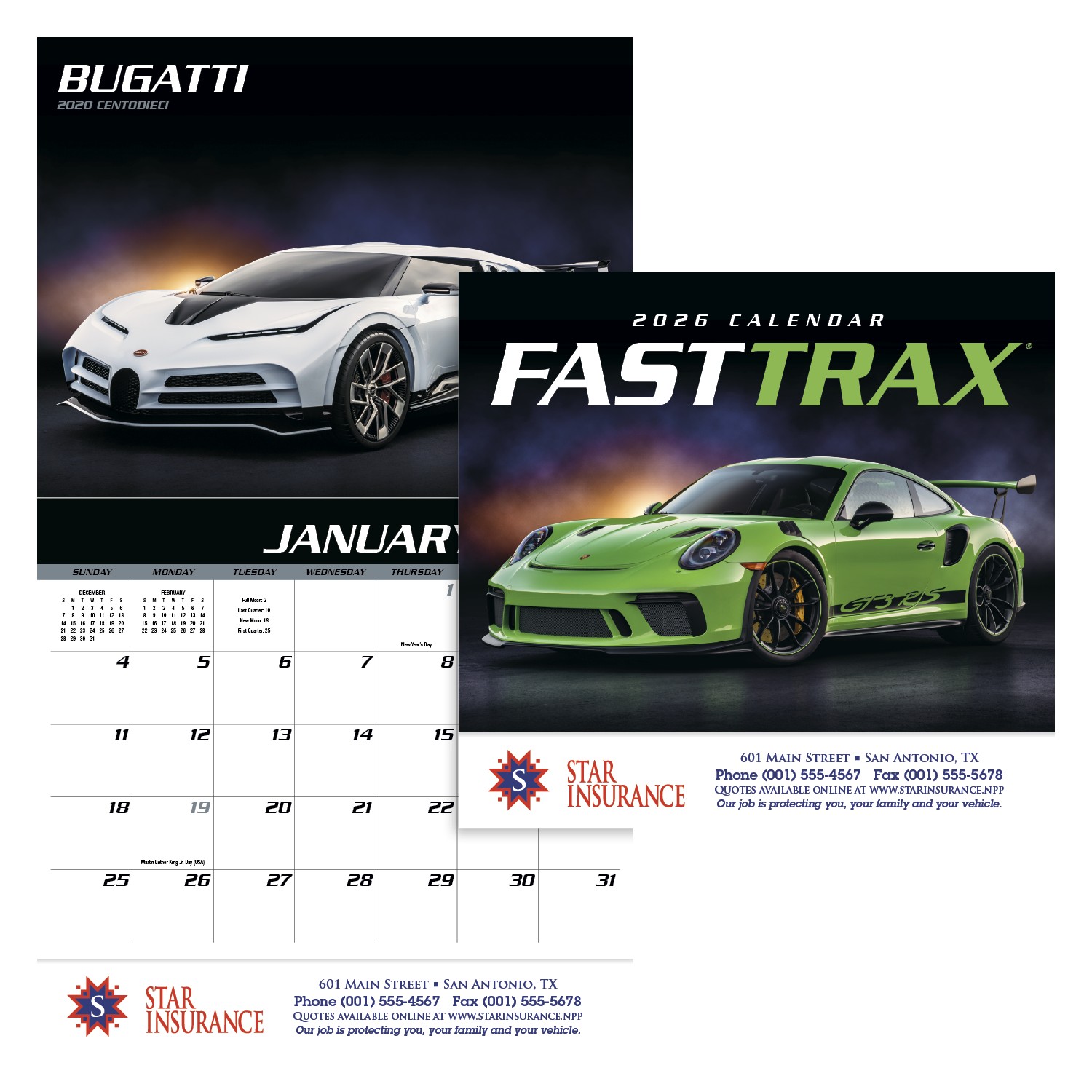 HotLine® Products Fast Trax® Appointment Calendar - Stapled 2