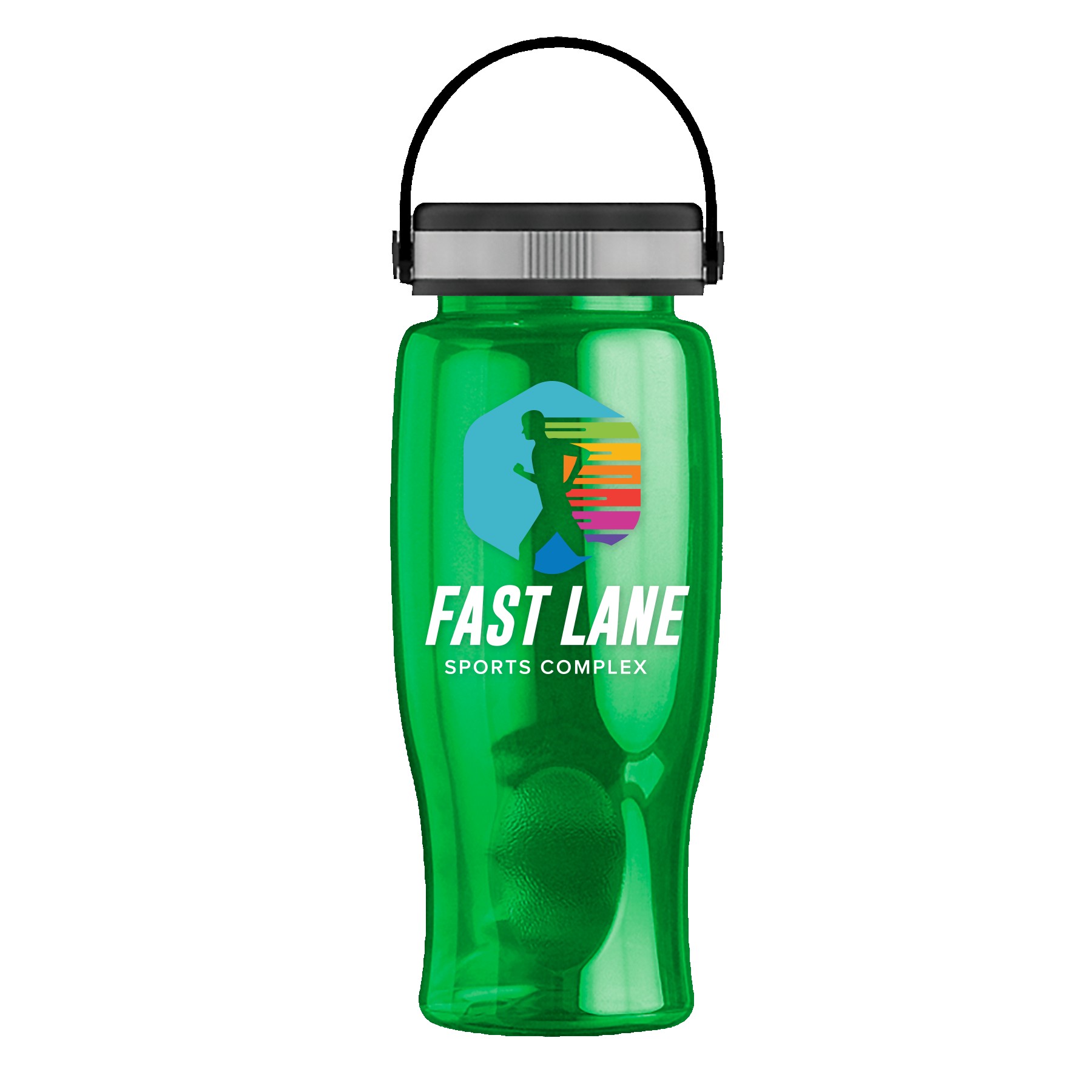 Garyline® Poly+ Bottle with Grip Lid - 27 oz. 2
