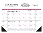 Triumph® Calendars Patriotic Desk Pad with Vinyl Corners 2 Triumph® Calendars Patriotic Desk Pad with Vinyl Corners 2