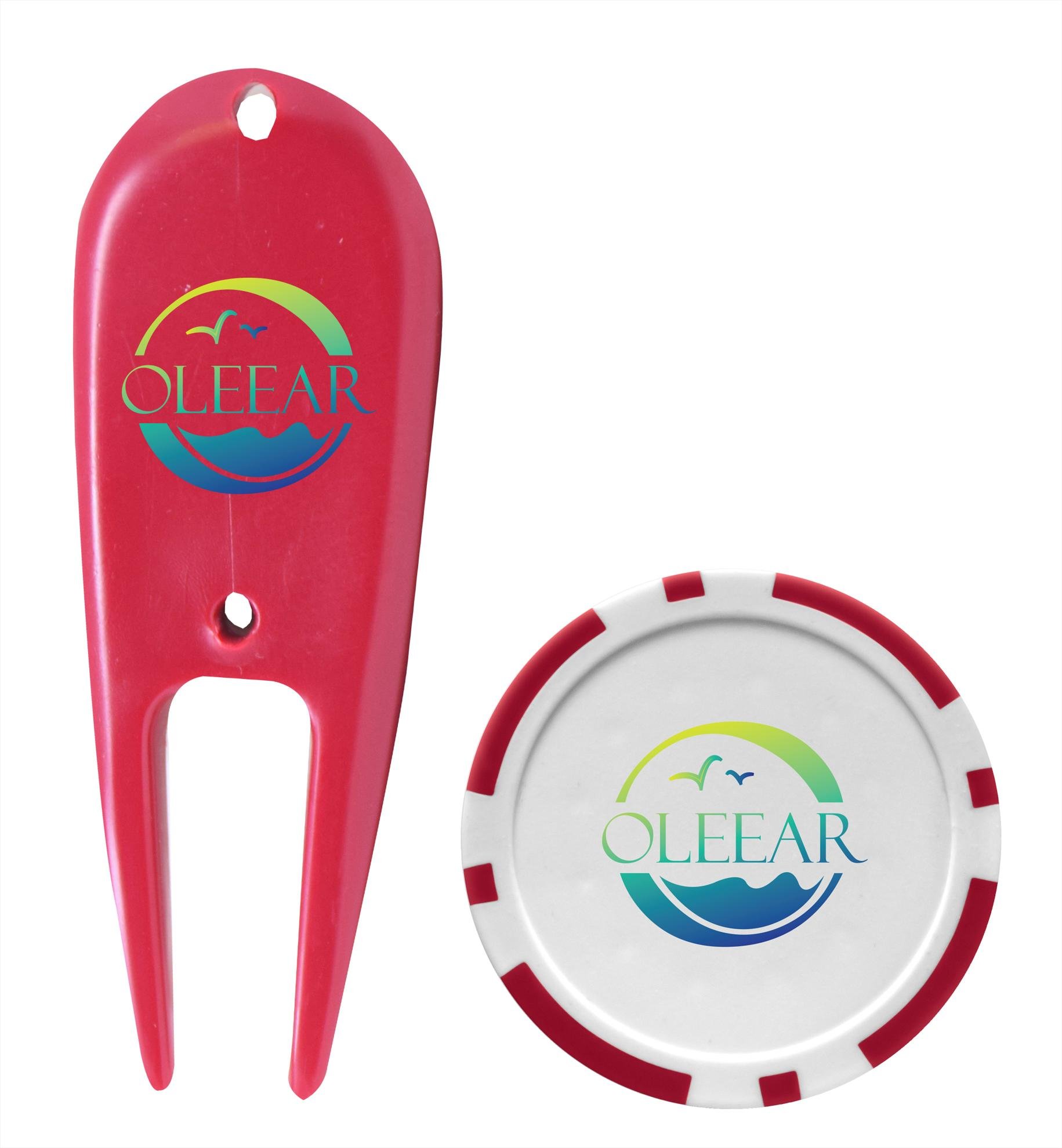 Classic 2-Ball Par Pack with Tees, Tool & Poker Chip 2