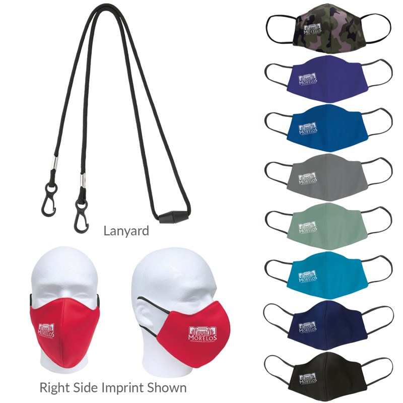Good Value™ Comfy Face Mask & Lanyard Kit 2 Good Value™ Comfy Face Mask & Lanyard Kit 2