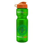 Garyline® Champ Recycled Bottle with Flip Lid - 28 oz. - RP28F_translucentgreen_bottle_orange_lid_full.png Garyline® Champ Recycled Bottle with Flip Lid - 28 oz. - RP28F_translucentgreen_bottle_orange_lid_full.png