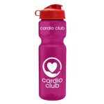 Garyline® Champ Recycled Bottle with Flip Lid - 28 oz. - RP28F_translucenthotpink_bottle_red_lid_1c.png Garyline® Champ Recycled Bottle with Flip Lid - 28 oz. - RP28F_translucenthotpink_bottle_red_lid_1c.png