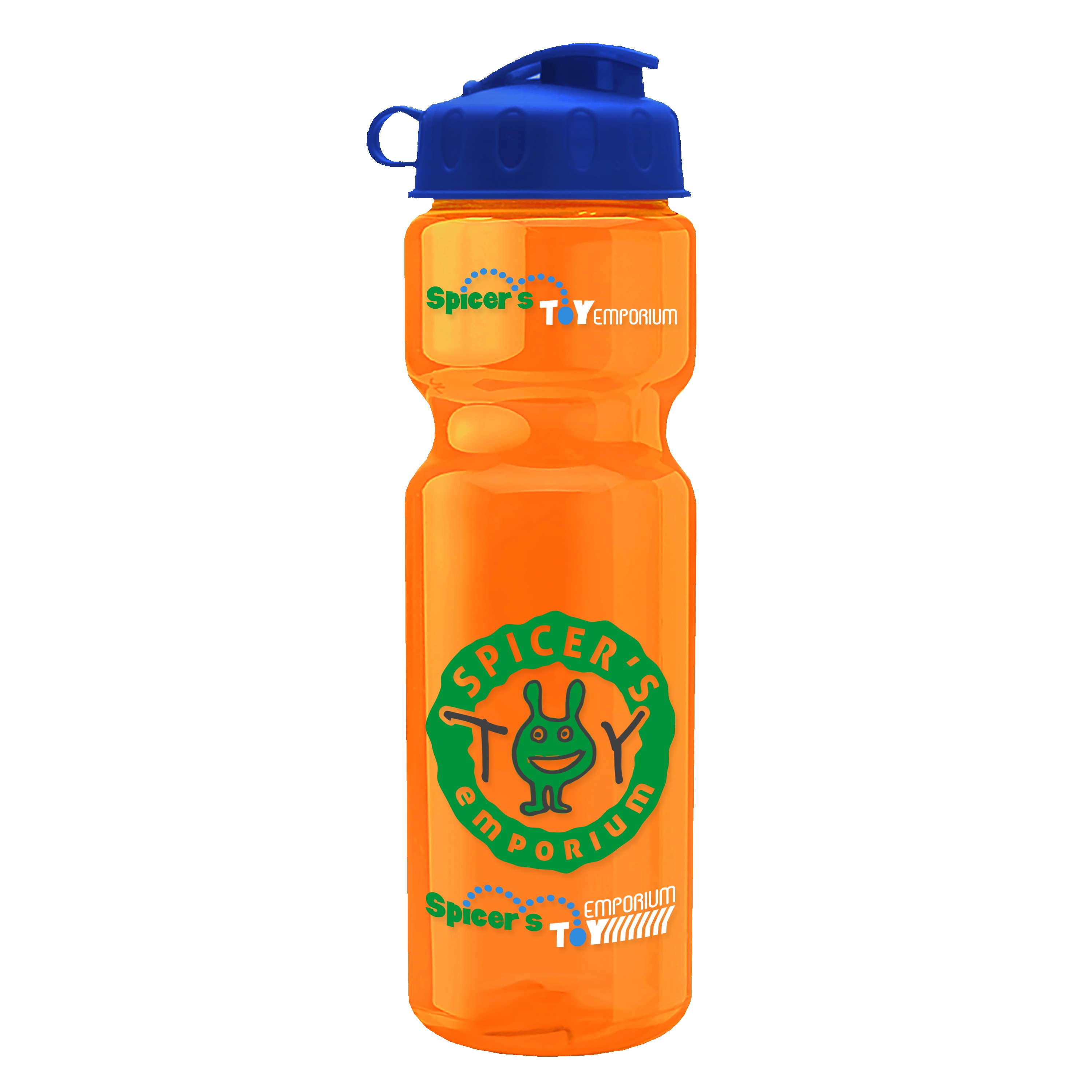 Garyline® Champ Recycled Bottle with Flip Lid - 28 oz. 2