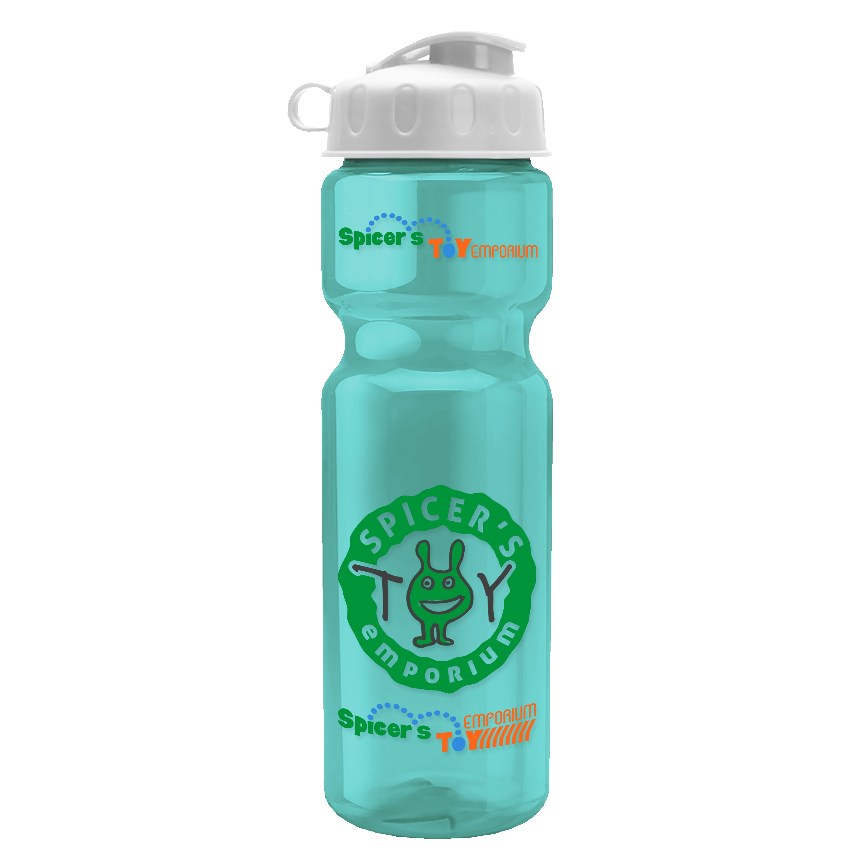 Garyline® Champ Recycled Bottle with Flip Lid - 28 oz. 2