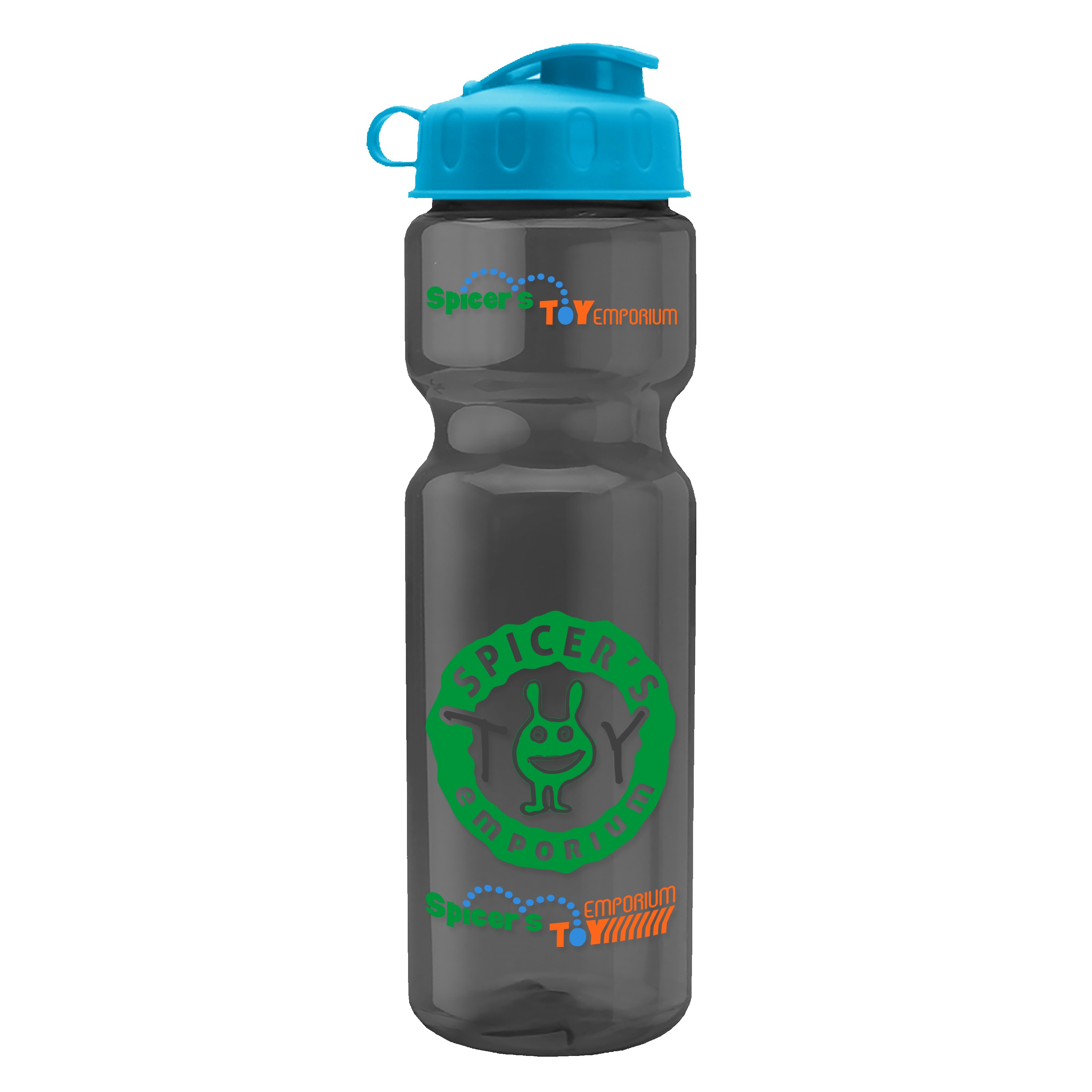 Garyline® Champ Recycled Bottle with Flip Lid - 28 oz. 2