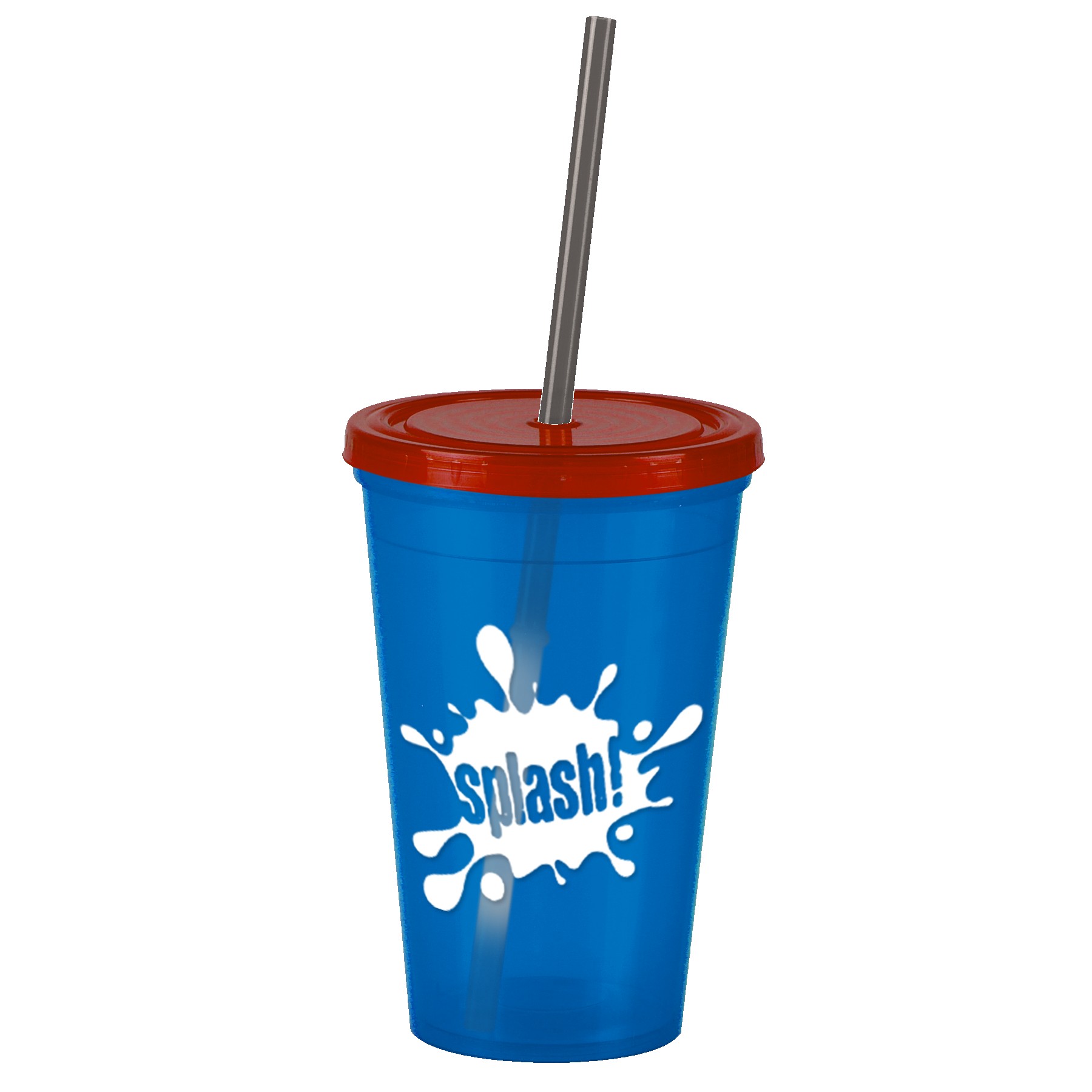 Garyline® Pioneer Insulated Tumbler with Straw - 16 oz. 2