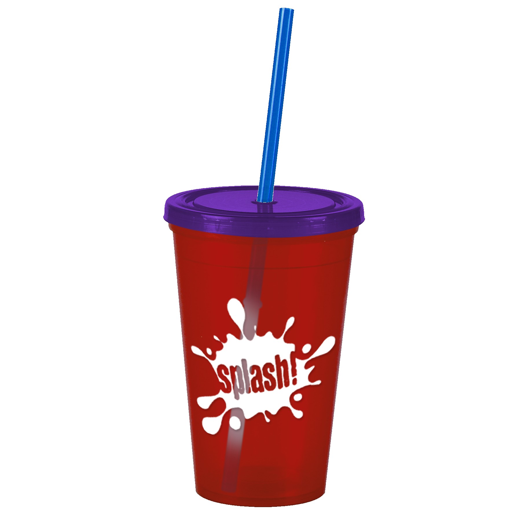 Garyline® Pioneer Insulated Tumbler with Straw - 16 oz. 2
