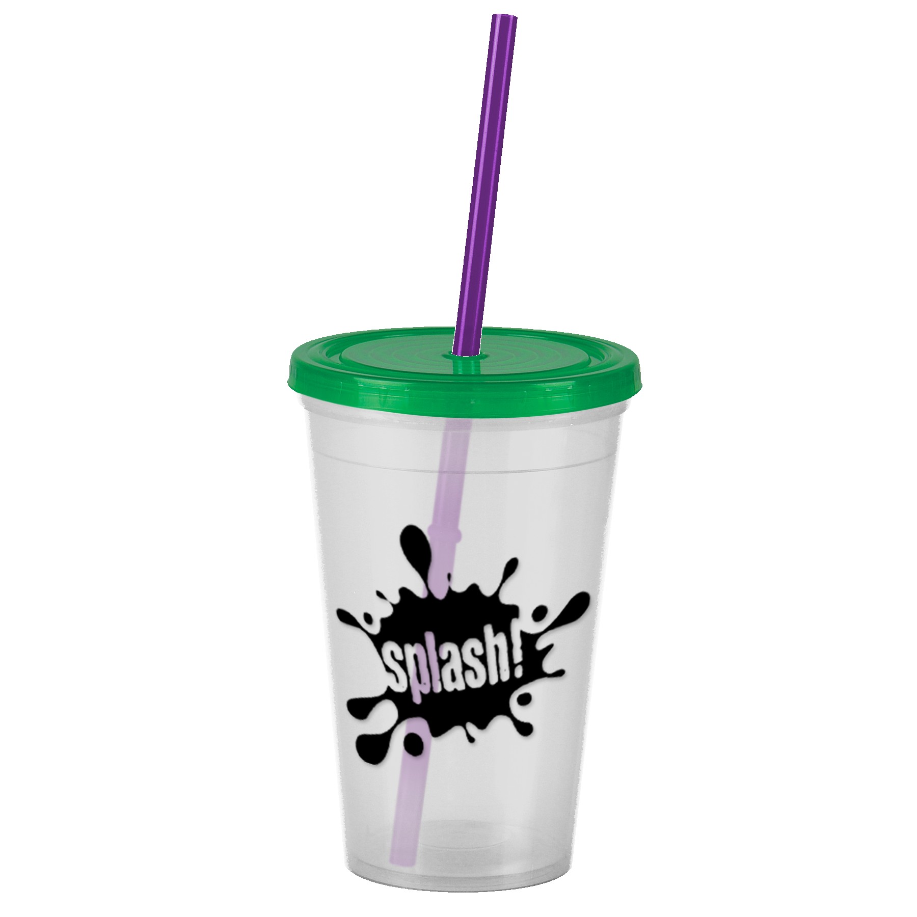 Garyline® Pioneer Insulated Tumbler with Straw - 16 oz. 2