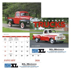 Good Value™ Treasured Trucks - Stapled Calendar 2 Good Value™ Treasured Trucks - Stapled Calendar 2