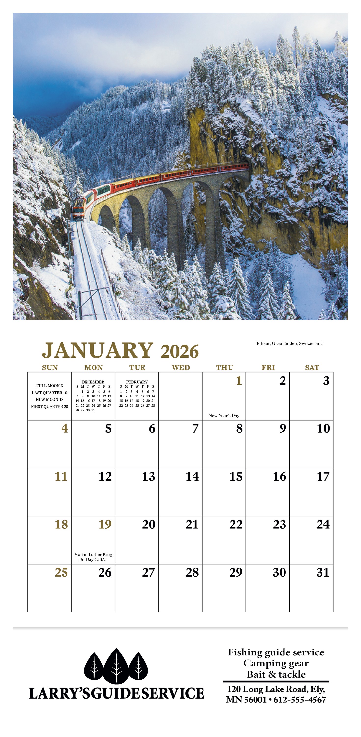 Good Value™ Glorious Getaways - Mini Calendar 2