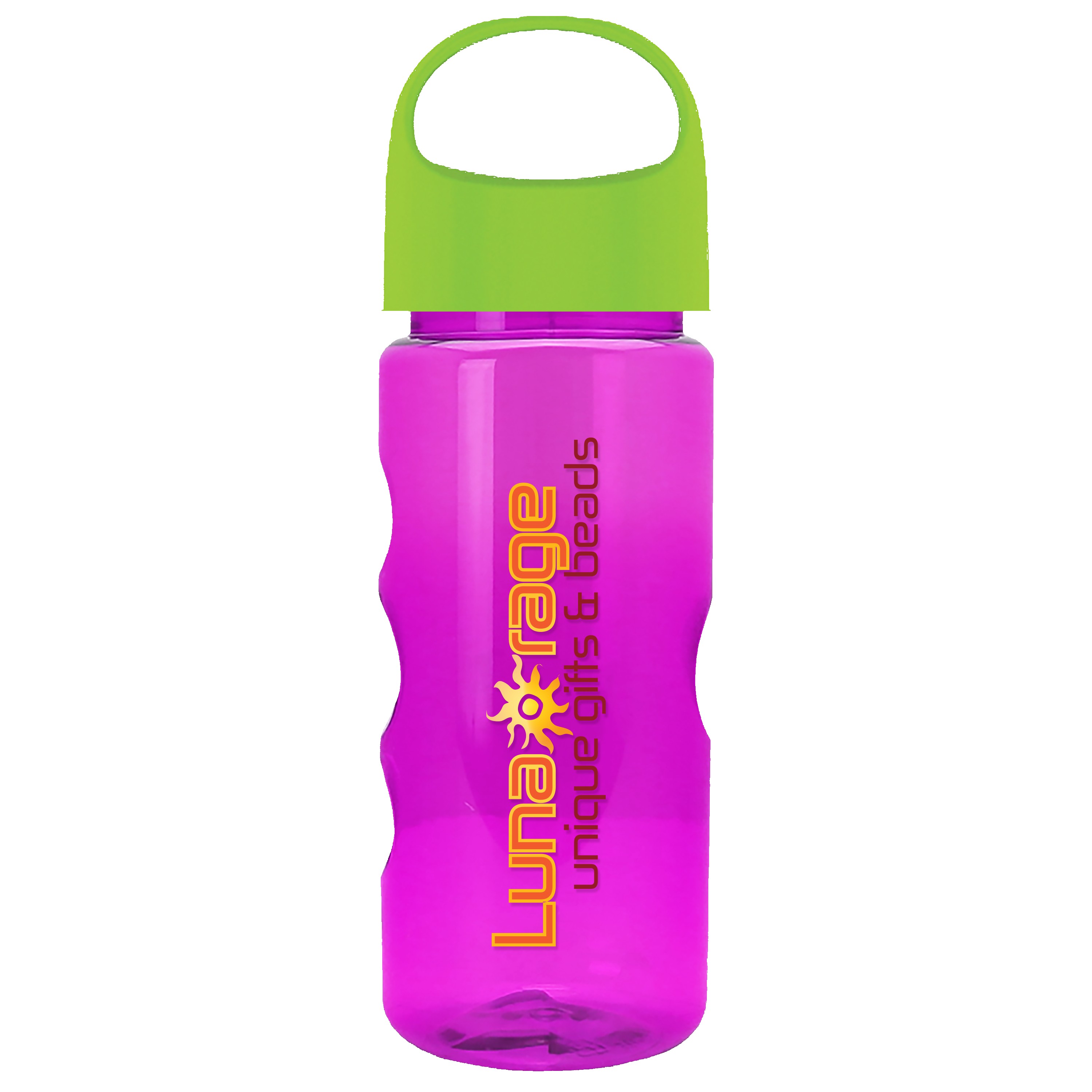 Garyline® Mini Mountain Tritan® Bottle with Oval Crest Lid - 22 oz. 2