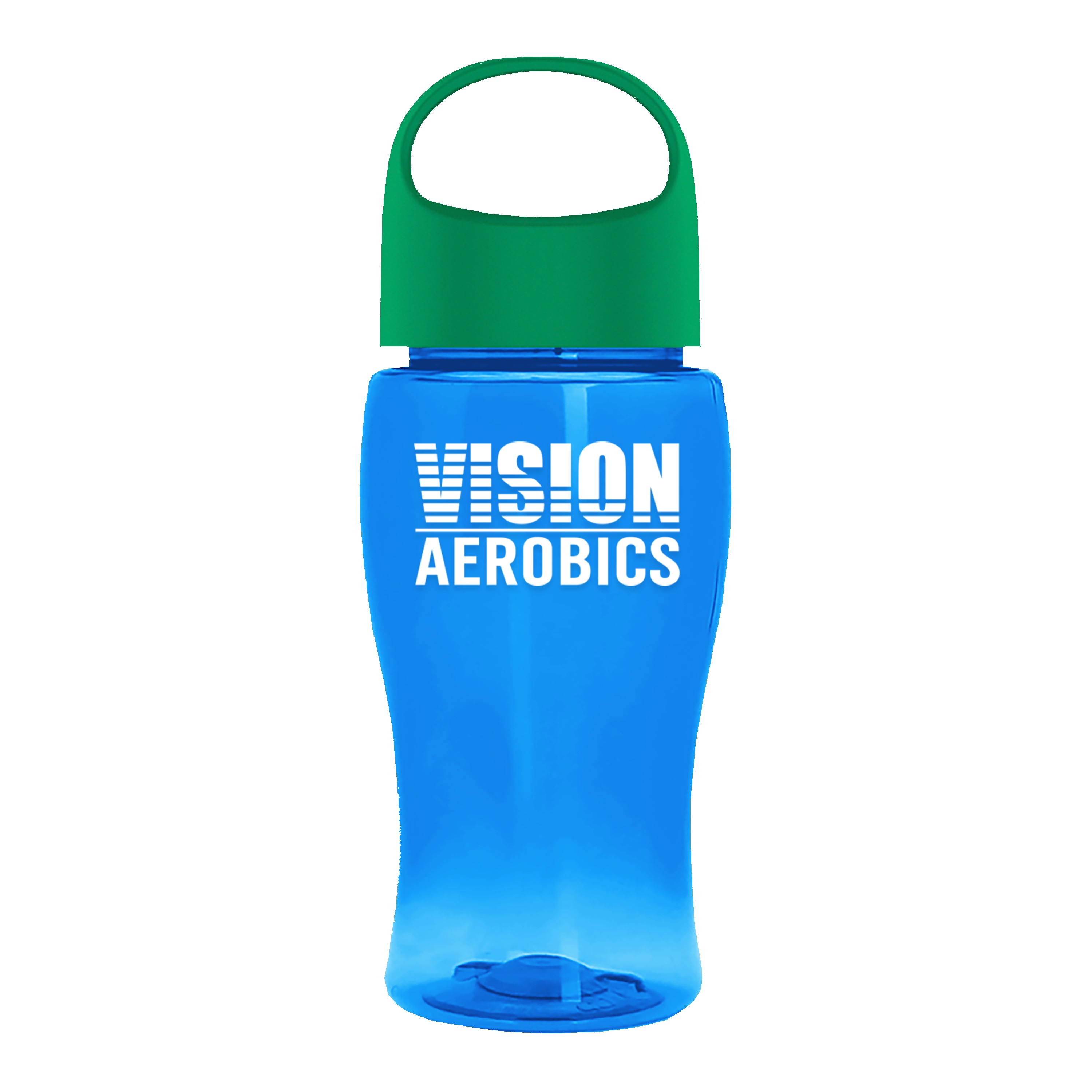 Garyline® Poly+ Jr. Bottle with Oval Crest Lid - 18 oz. 2