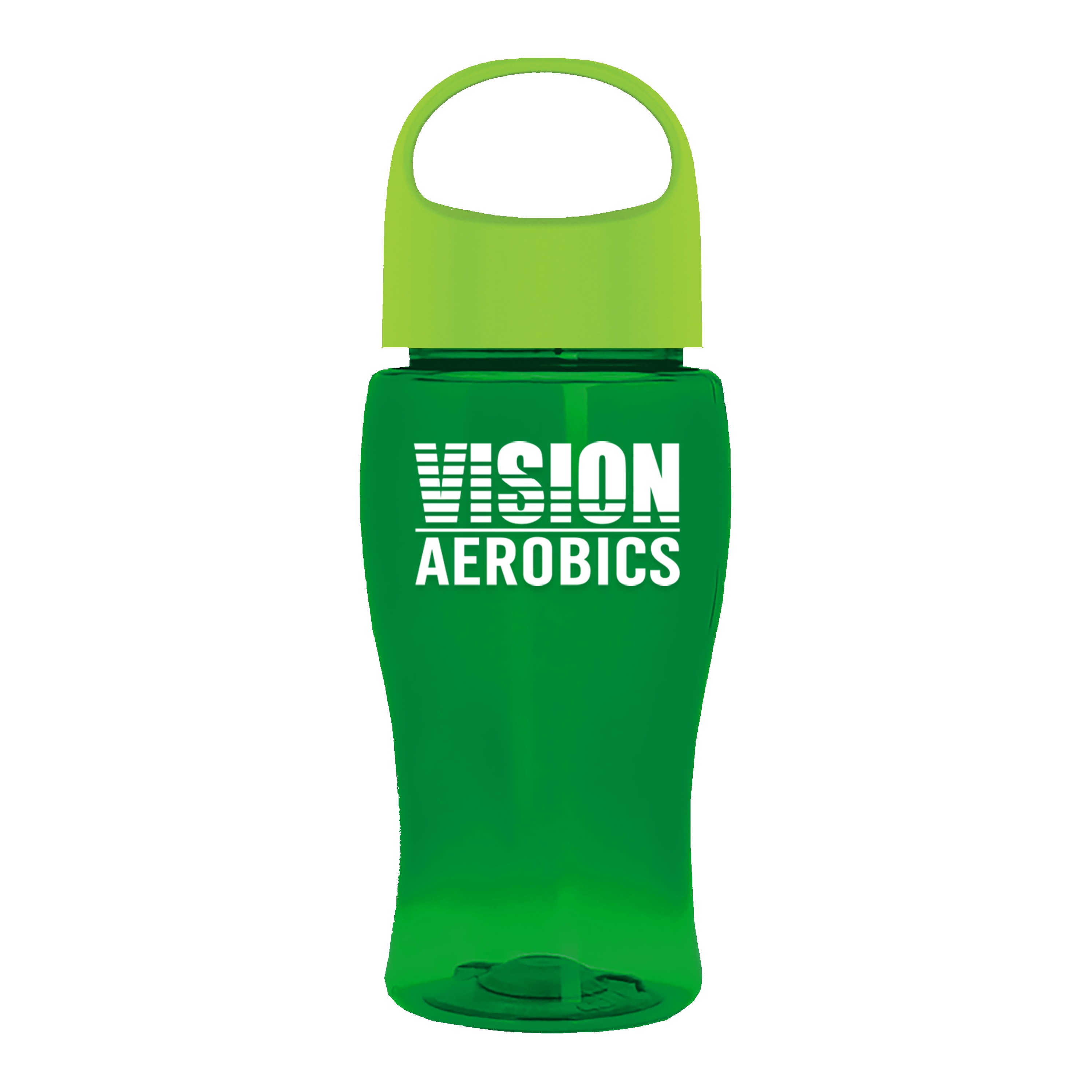 Garyline® Poly+ Jr. Bottle with Oval Crest Lid - 18 oz. 2
