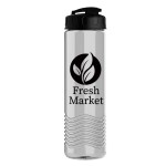 Garyline® Wave Tritan® Bottle with Flip-Top Lid - 24 oz. 2 Garyline® Wave Tritan® Bottle with Flip-Top Lid - 24 oz. 2