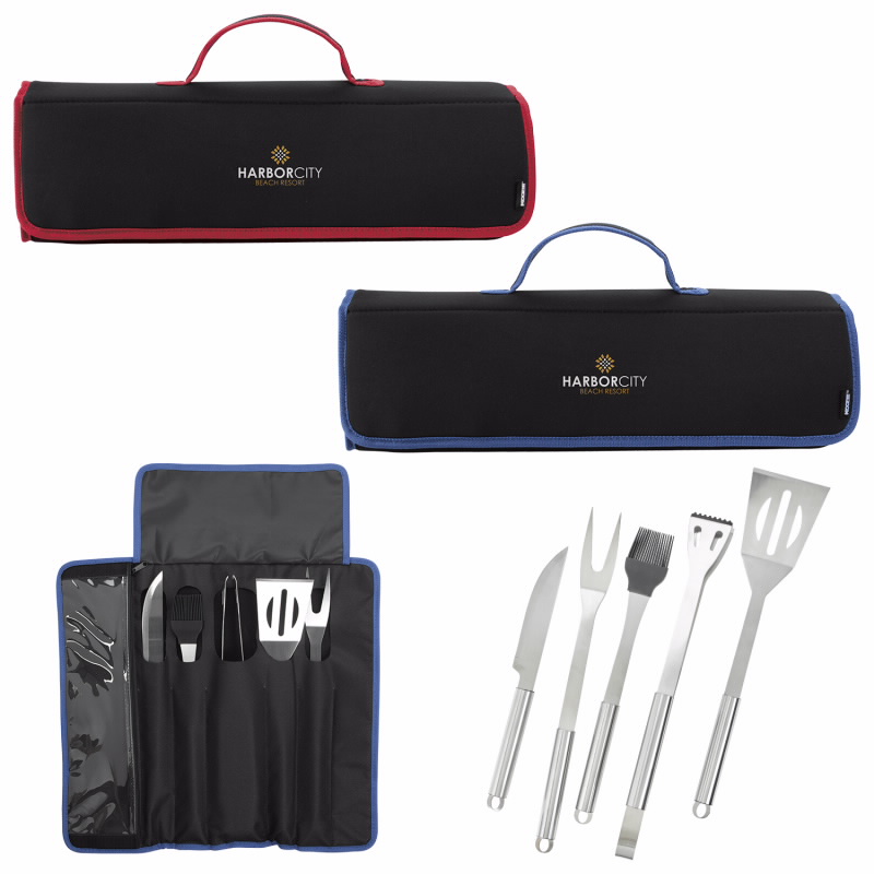 Koozie® Camp 5-piece BBQ Set 2 Koozie® Camp 5-piece BBQ Set 2