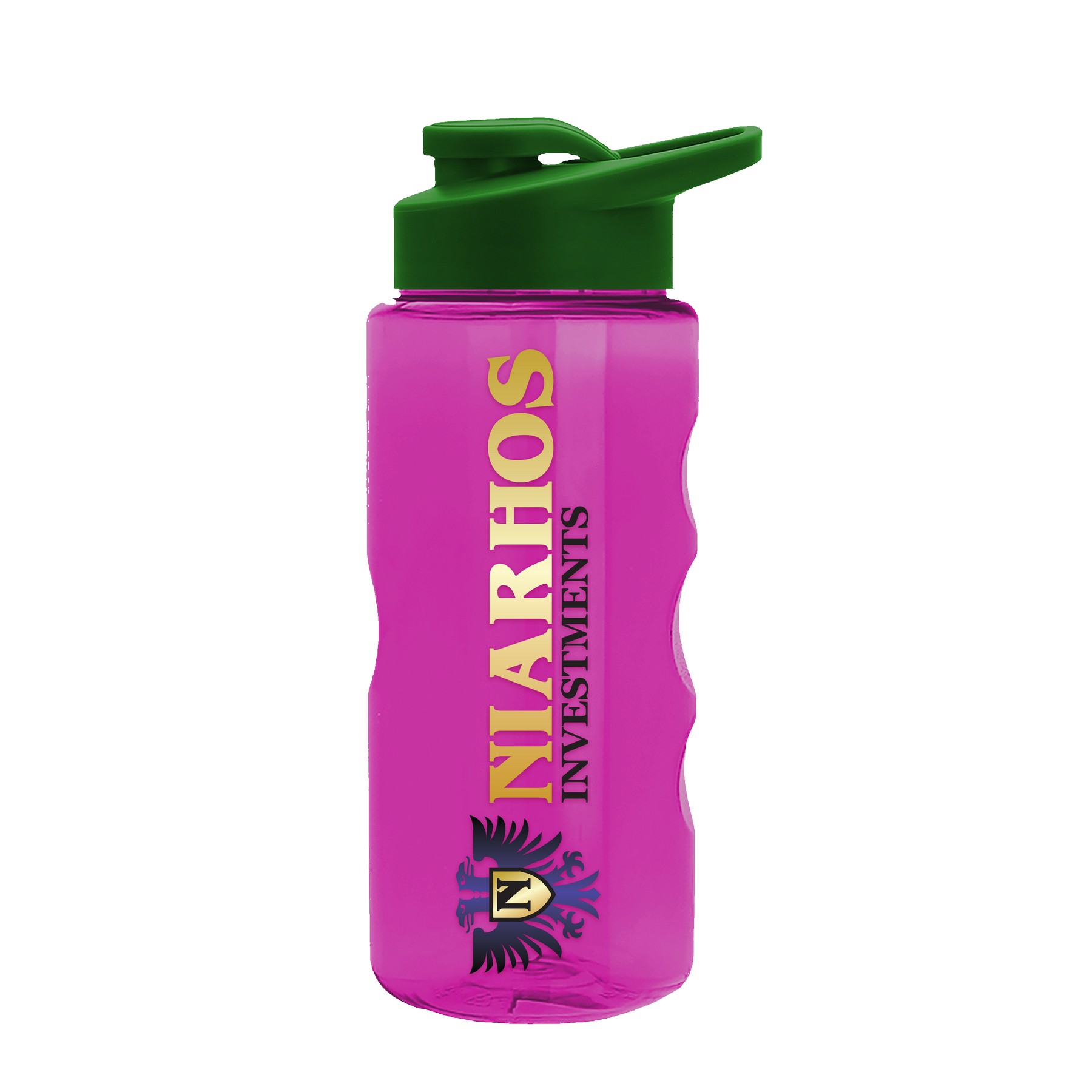 Garyline® Mini Mountain Tritan® Bottle with Drink-Thru Lid - 22 oz. 2