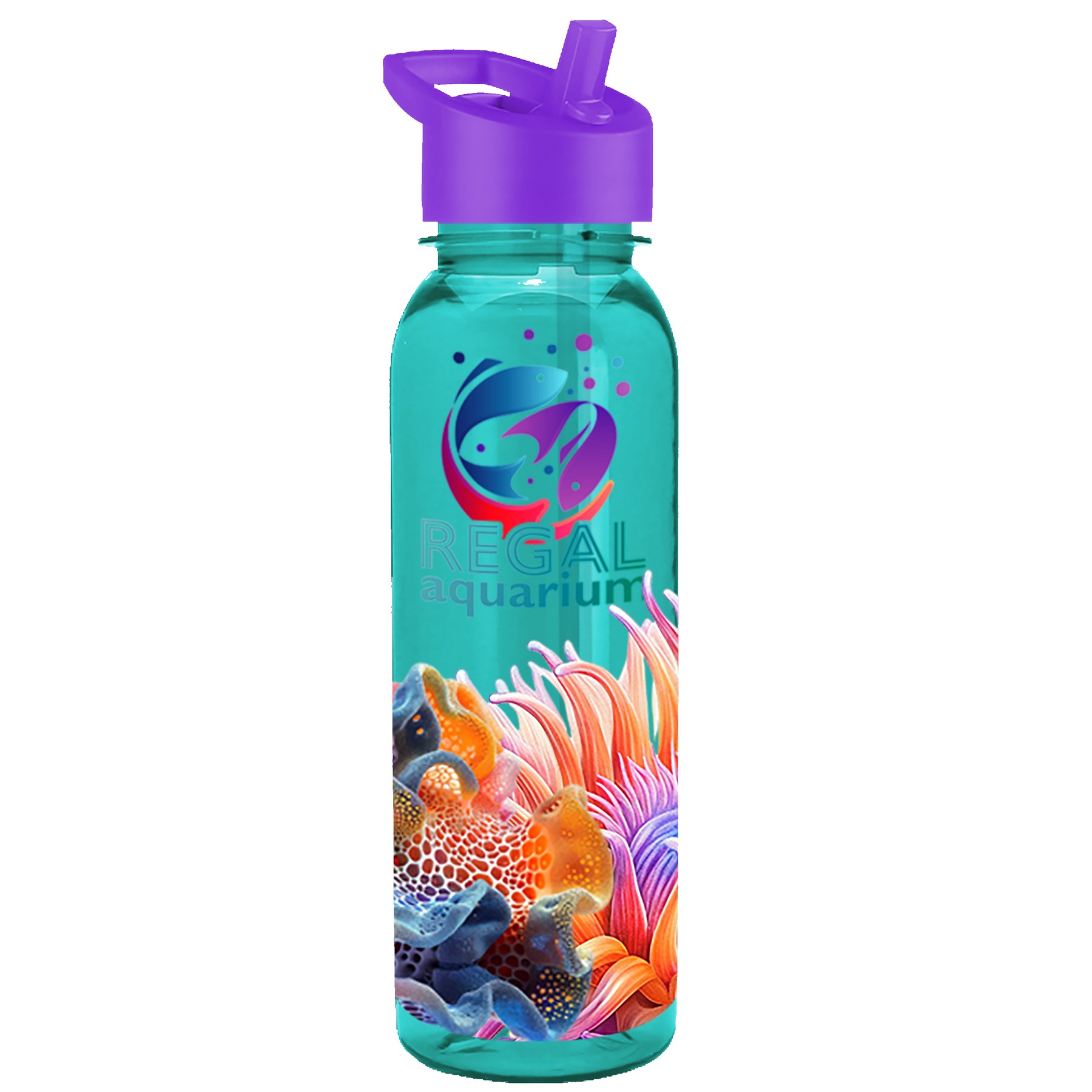 Garyline® Outdoorsman Tritan® Bottle with Flip-Straw Lid - 24 oz. 2