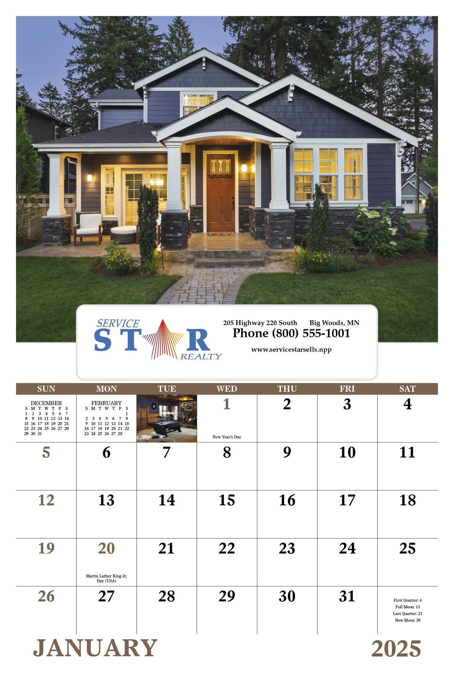 Good Value™ Welcome Home - Window Calendar 2