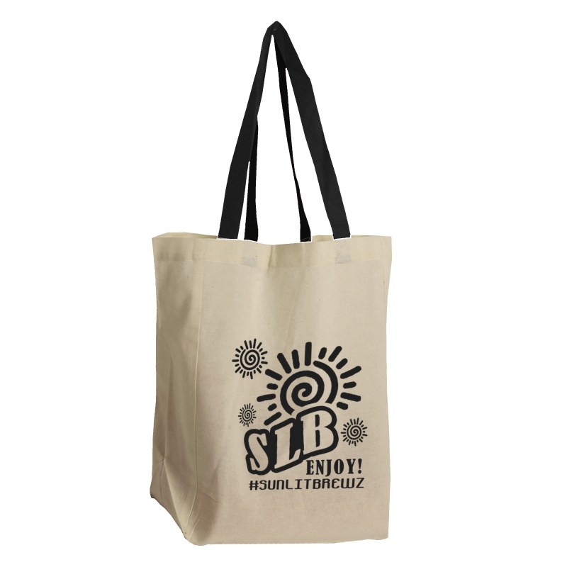Garyline® Brunch Cotton Grocery Tote 2 Garyline® Brunch Cotton Grocery Tote 2