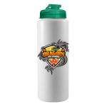 Garyline® Quart Sport Bottle with Flip Lid - 32 oz. - WB32U_white_bottle_translucentteal_lid_full.png Garyline® Quart Sport Bottle with Flip Lid - 32 oz. - WB32U_white_bottle_translucentteal_lid_full.png