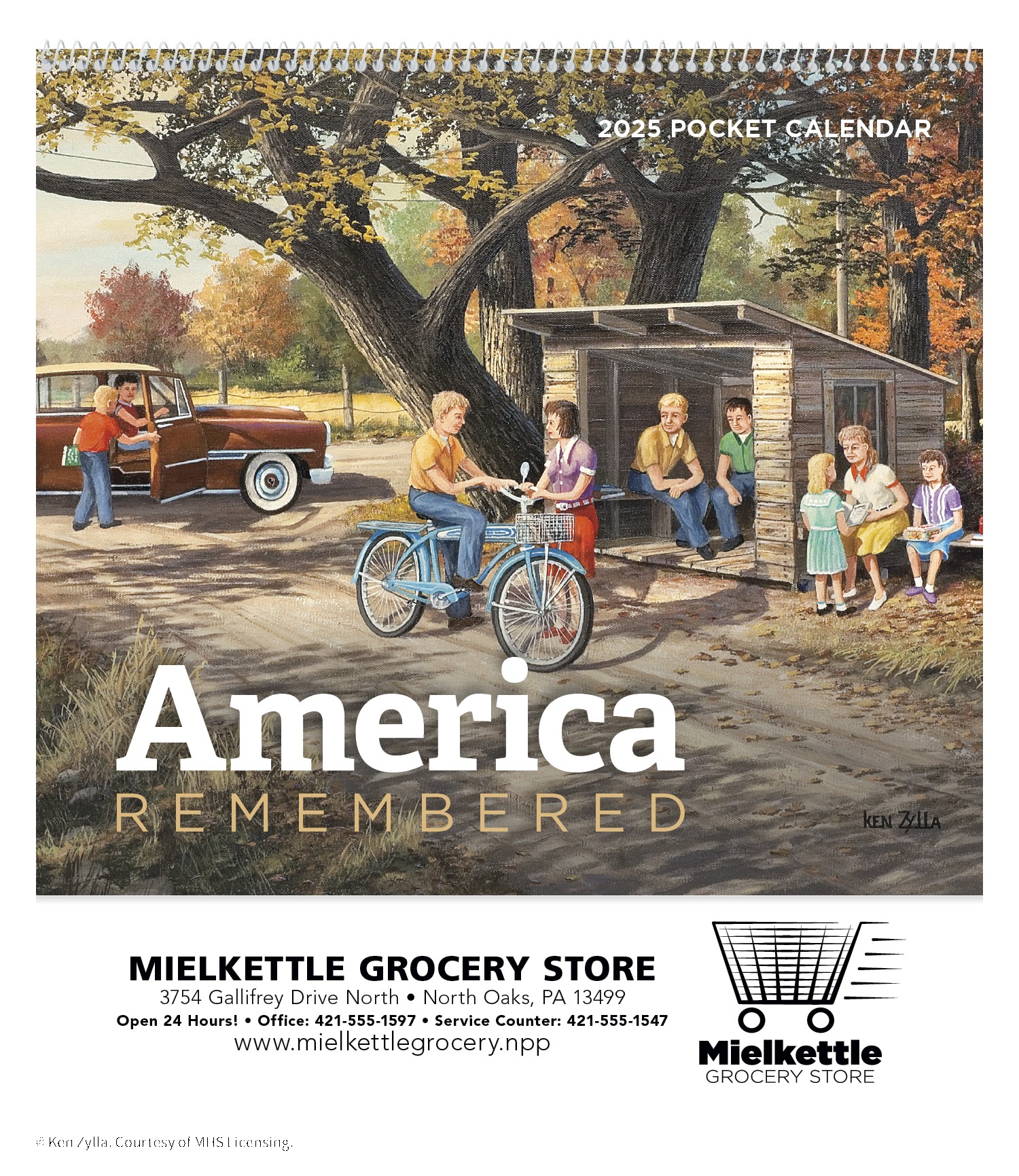 HotLine® Products America Remembered Pocket Calendar 2