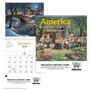 HotLine® Products America Remembered Pocket Calendar 2 HotLine® Products America Remembered Pocket Calendar 2