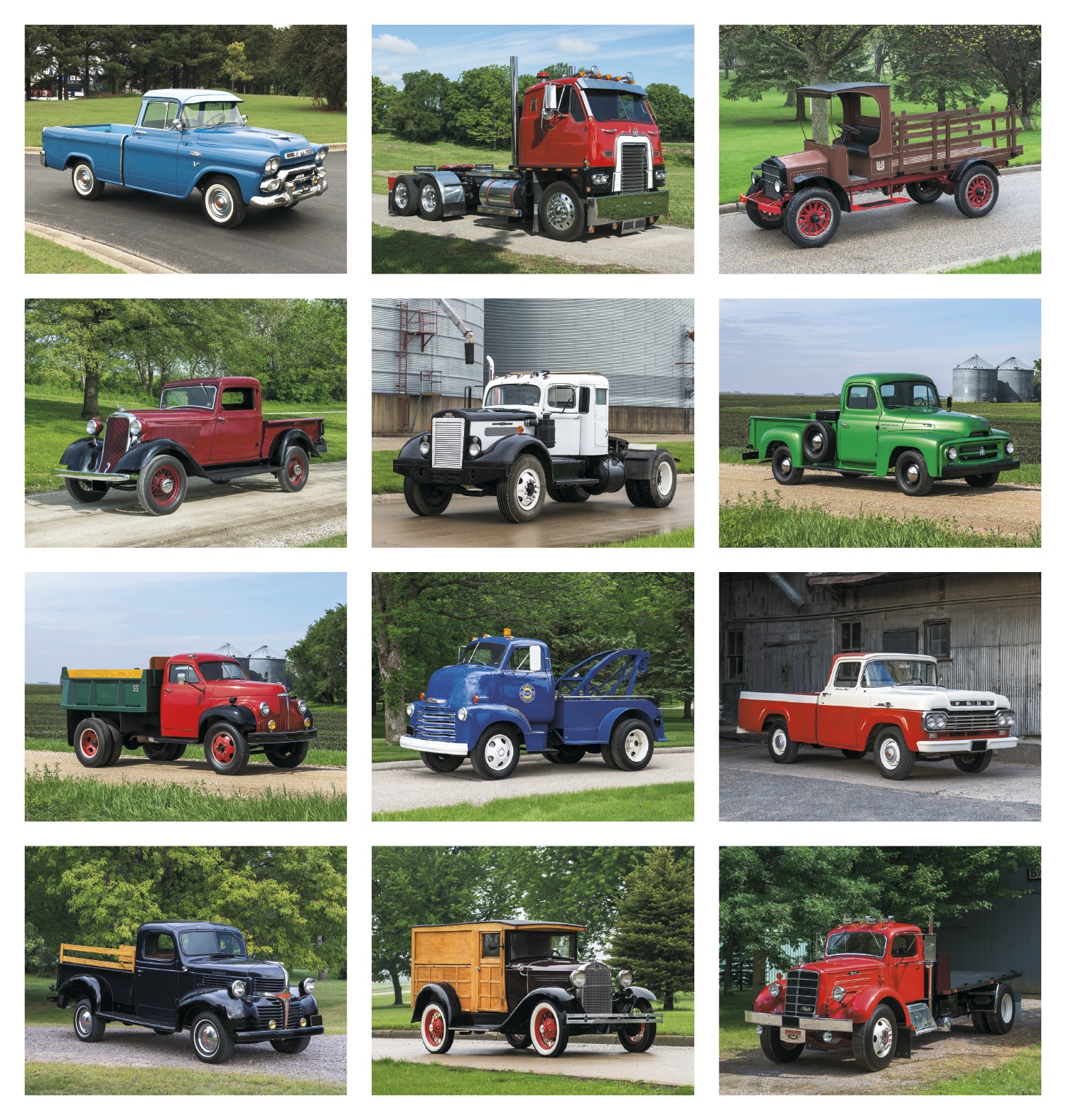 HotLine® Products Classic Trucks Appointment Calendar - Spiral 2