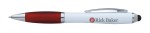 Good Value™ Ion White Stylus RABS Pen - 55755 red image Good Value™ Ion White Stylus RABS Pen - 55755 red image