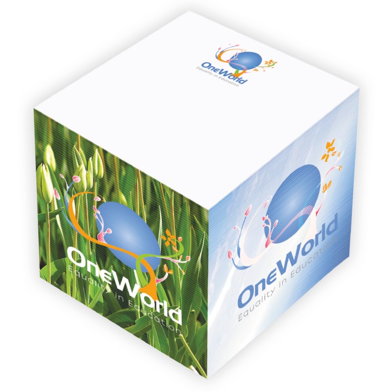 Souvenir® 3" x 3" x 3" Non-Adhesive Cube 2 Souvenir® 3" x 3" x 3" Non-Adhesive Cube 2