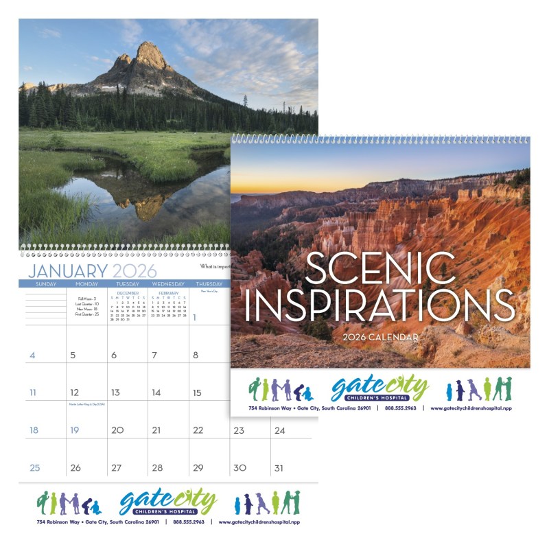 Triumph® Calendars Scenic Inspirations Calendar 2 Triumph® Calendars Scenic Inspirations Calendar 2