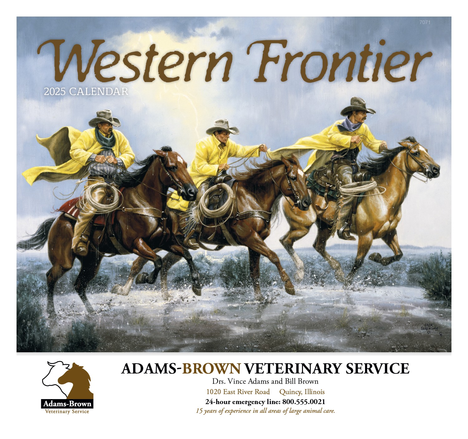 Good Value™ Western Frontier - Stapled Calendar 2