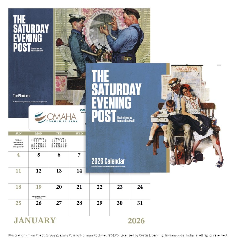 Good Value™ The Saturday Evening Post - Window Calendar 2 Good Value™ The Saturday Evening Post - Window Calendar 2