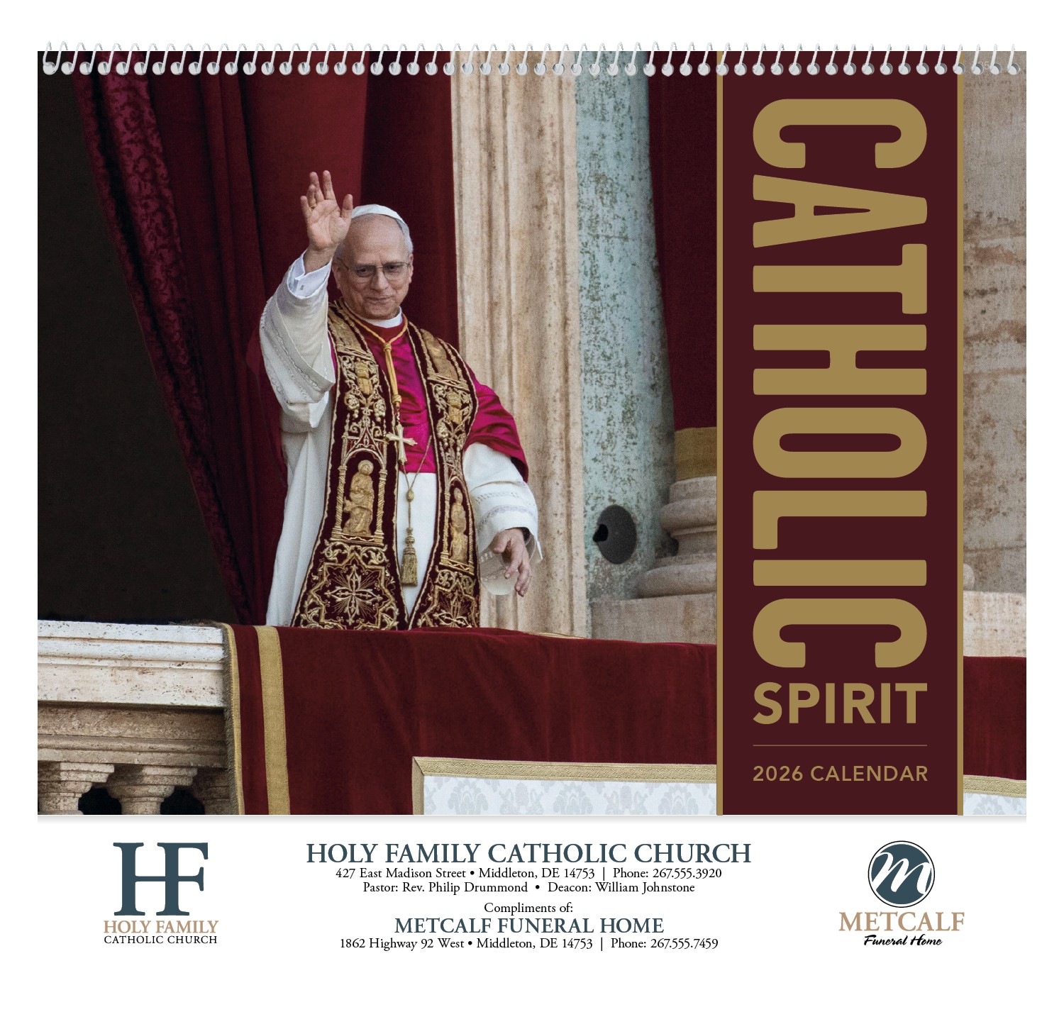 Good Value™ Catholic Spirit - Spiral Calendar 2