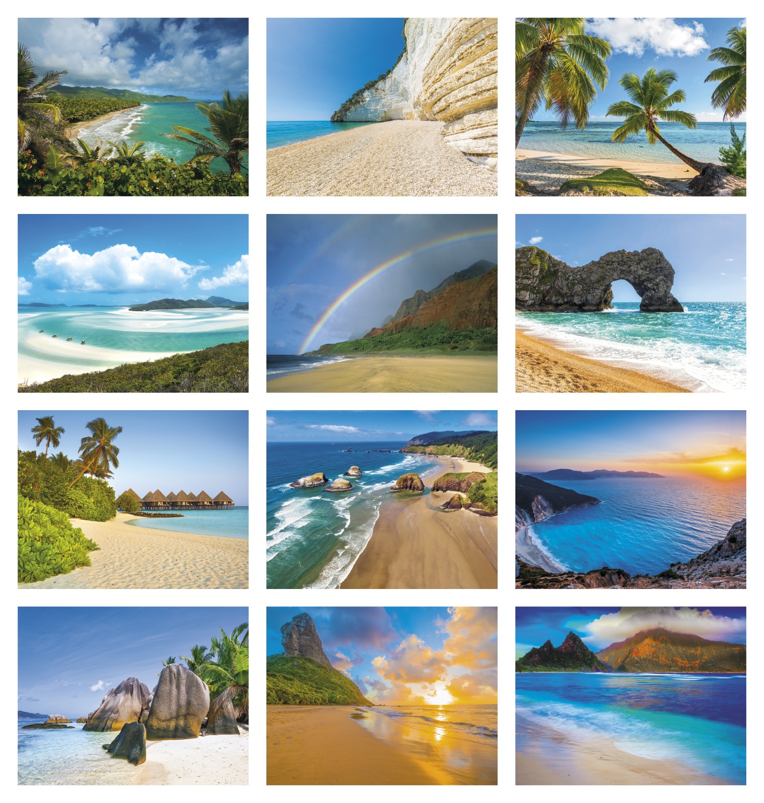 Good Value™ Beach Paradise - Stapled Calendar 2